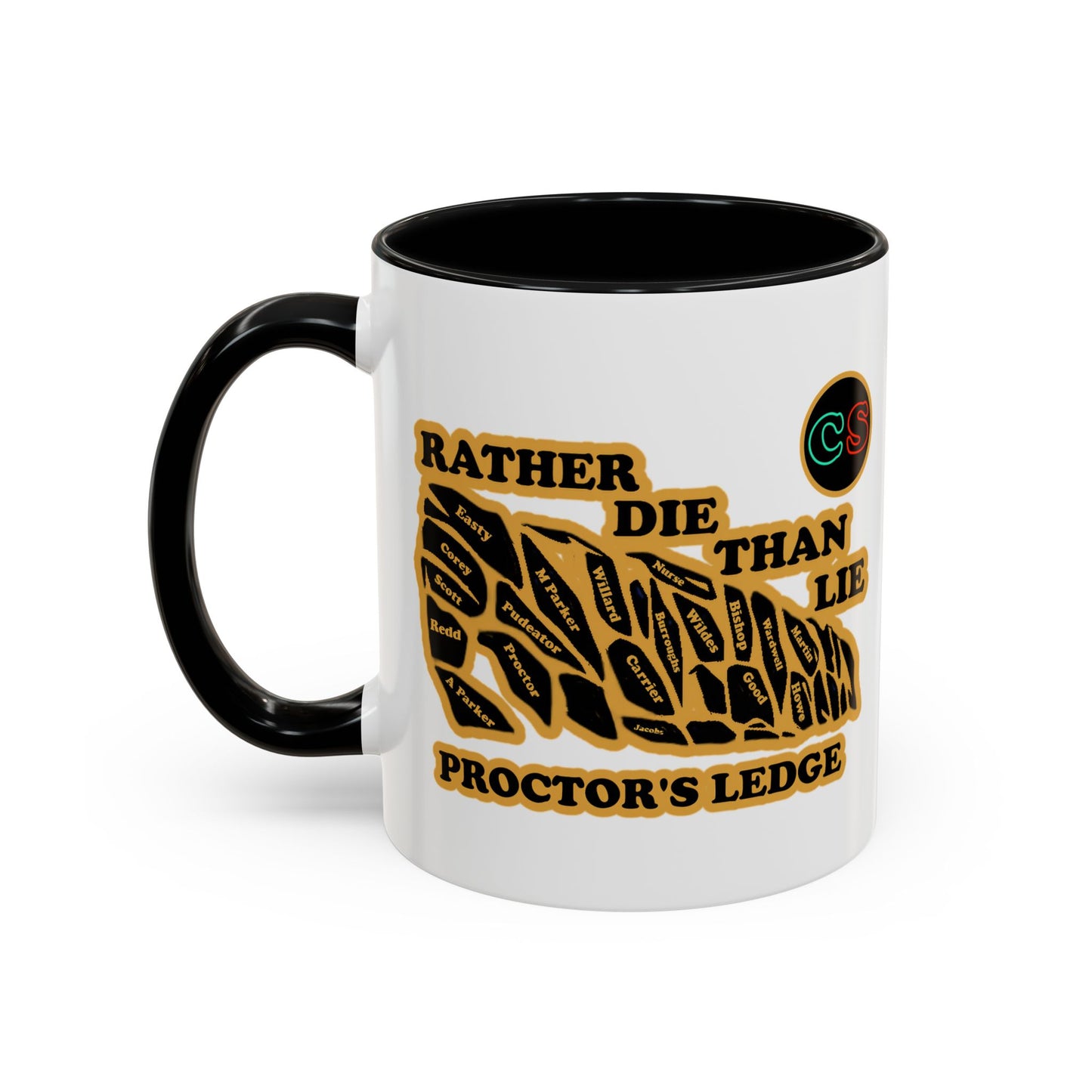 Rather Die Than Lie Coffee Mug (11, 15oz) Cinema Siblings The Crucible - Social Contagion, Social Climbing or Simply Cowardice