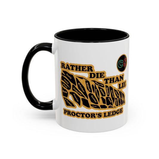 Rather Die Than Lie Coffee Mug (11, 15oz) Cinema Siblings The Crucible - Social Contagion, Social Climbing or Simply Cowardice