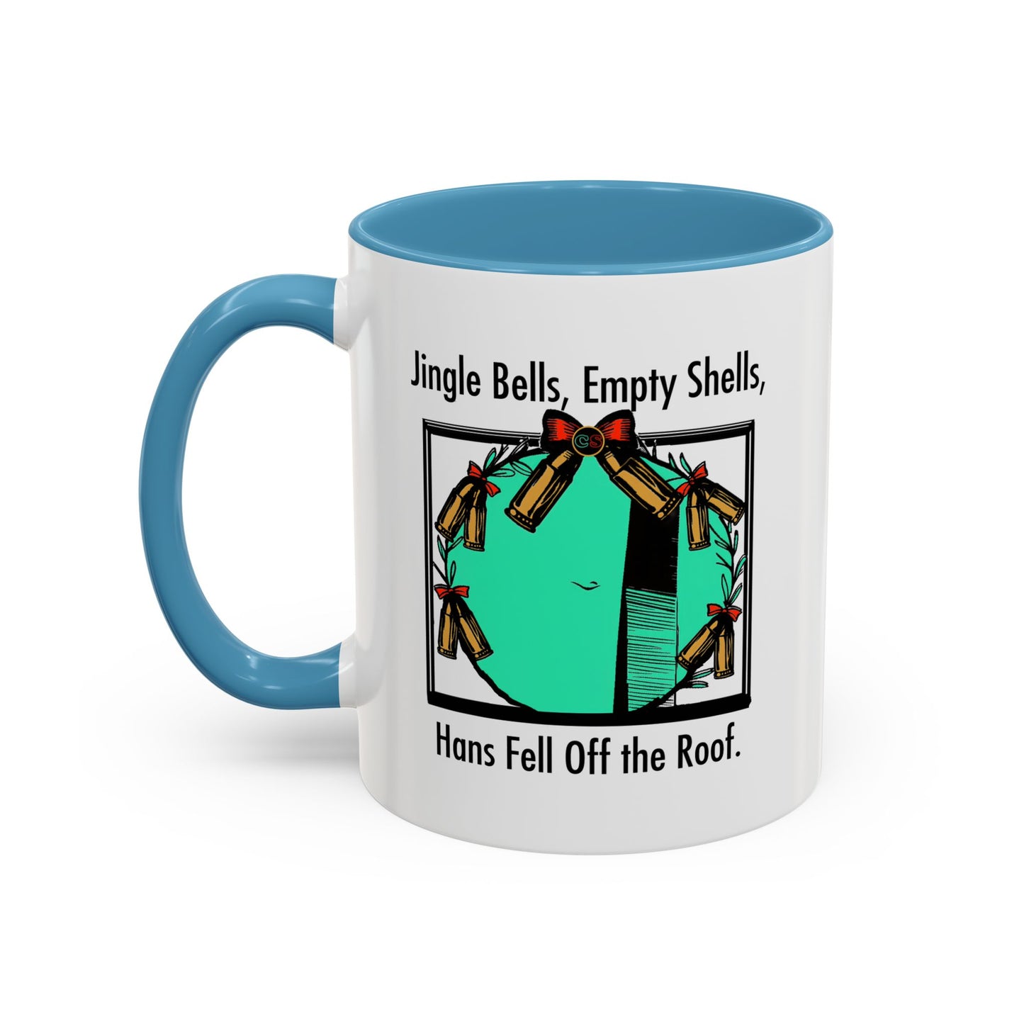 Jingle Shells Accent Coffee Mug Cinema Siblings Episode Die Hard - Is Holly the Bad Guy?