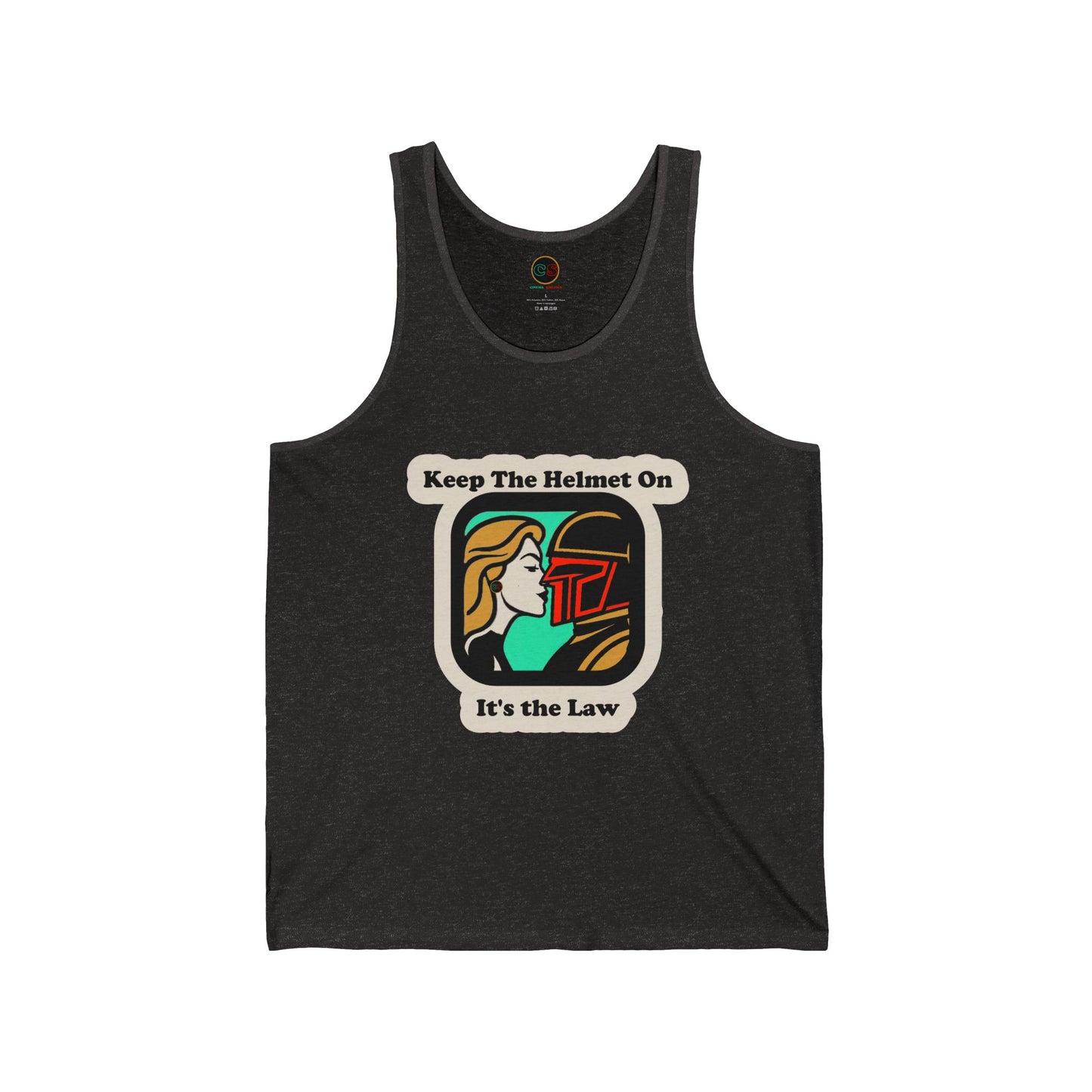 Keep the Helmet On Unisex Jersey Tank Cinema Siblings Episode Dredd The Perfect Reboot