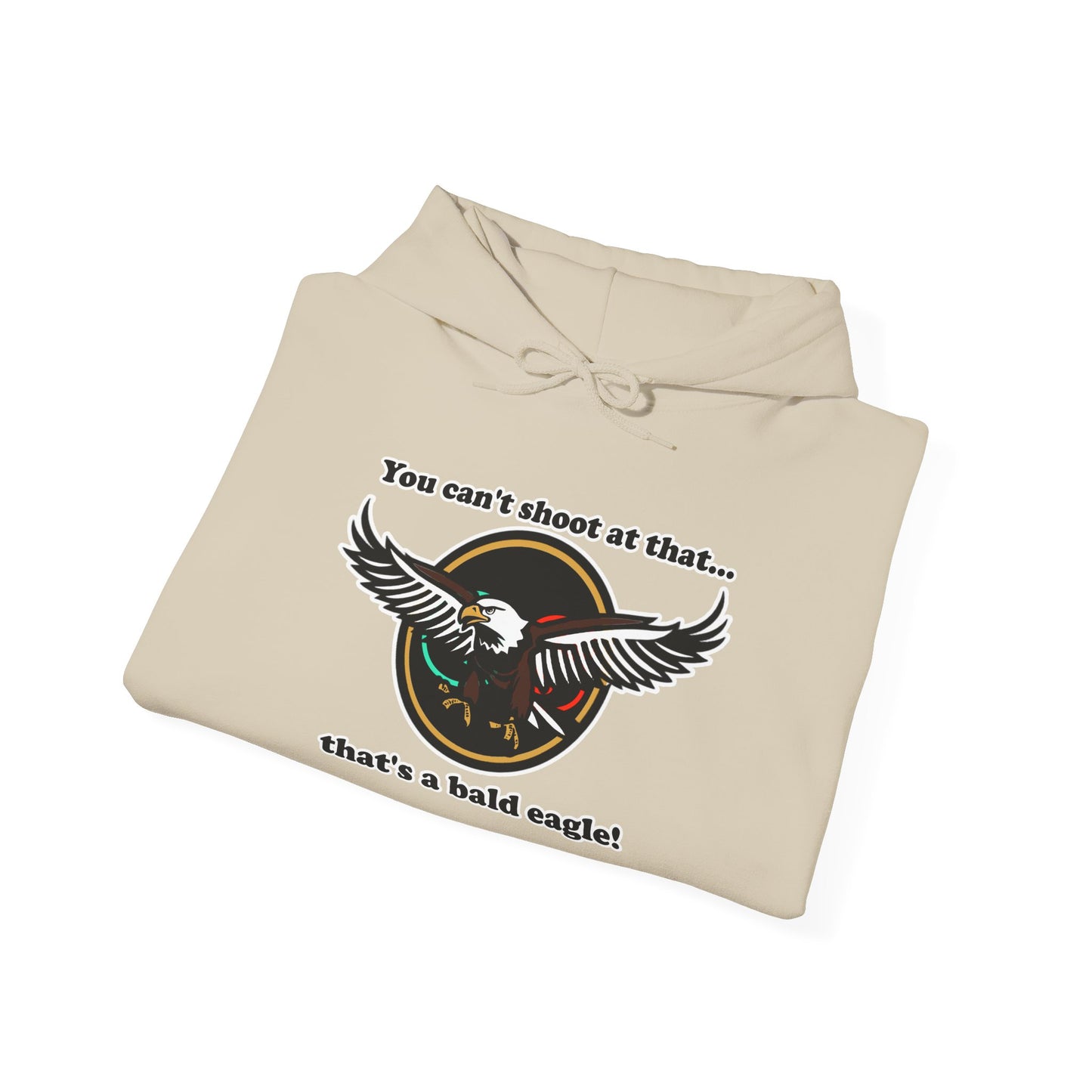 That's a Bald Eagle! Hoodie Hooded Sweatshirt Cinema Siblings Peacemaker - Demeaning the Hero