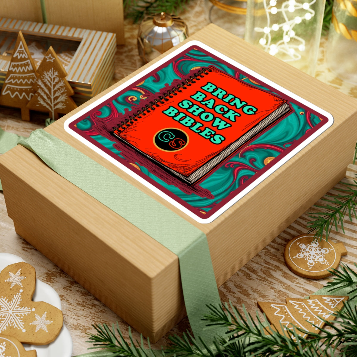 Show Bible- Cinema Siblings Stickers - Multiple Sizes - Forever Children of Stranger Things