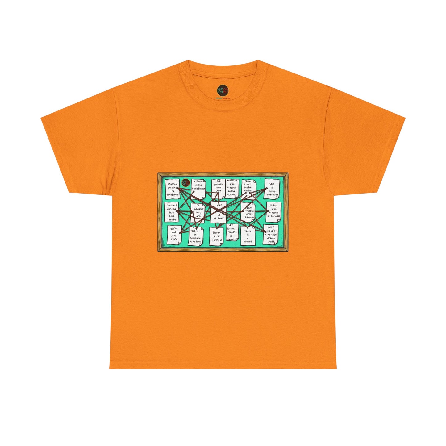 Hear Me Out - Unisex Heavy Cotton Tee - Cinema Siblings - Bob was DONE DIRTY in Stranger Things