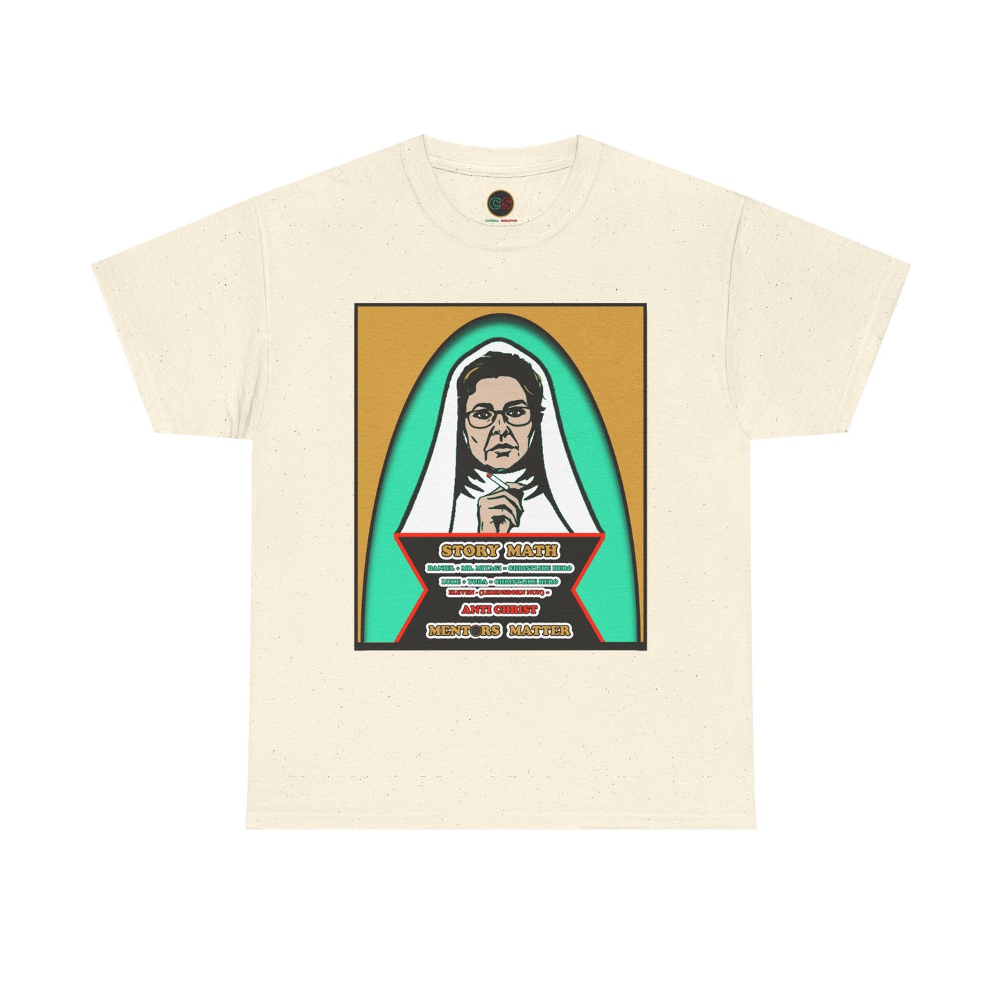 Mentors Matter - Unisex Heavy Cotton Tee Cinema Siblings - How Catholicism Could Have Saved Stranger Things