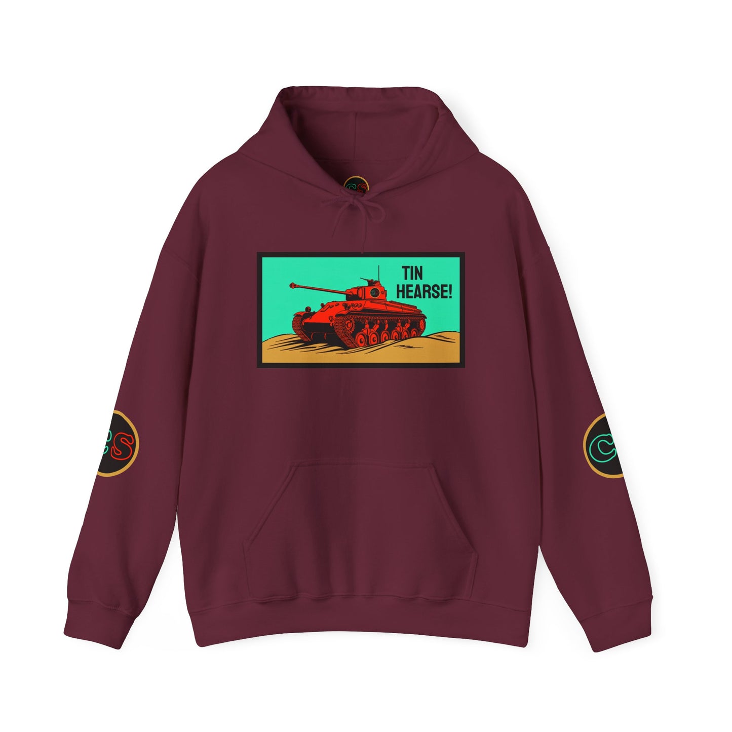 Tin Hearse! Hoodie Hooded Sweatshirt Cinema Siblings Sahara (1942) - Moses or Aragon