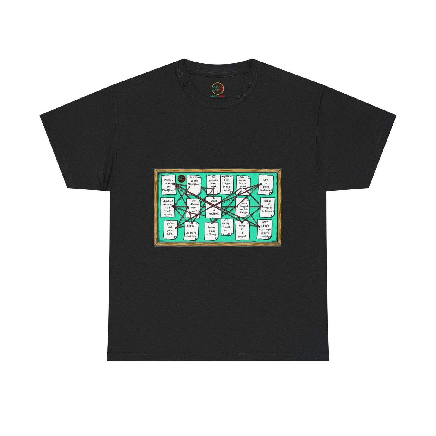 Hear Me Out - Unisex Heavy Cotton Tee - Cinema Siblings - Bob was DONE DIRTY in Stranger Things