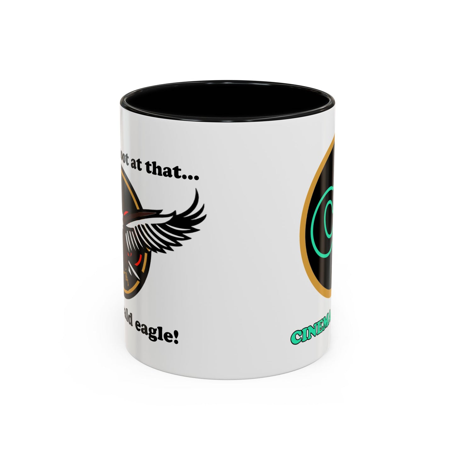 That's a Bald Eagle! Coffee Mug (11, 15oz) Cinema Siblings Peacemaker - Demeaning the Hero