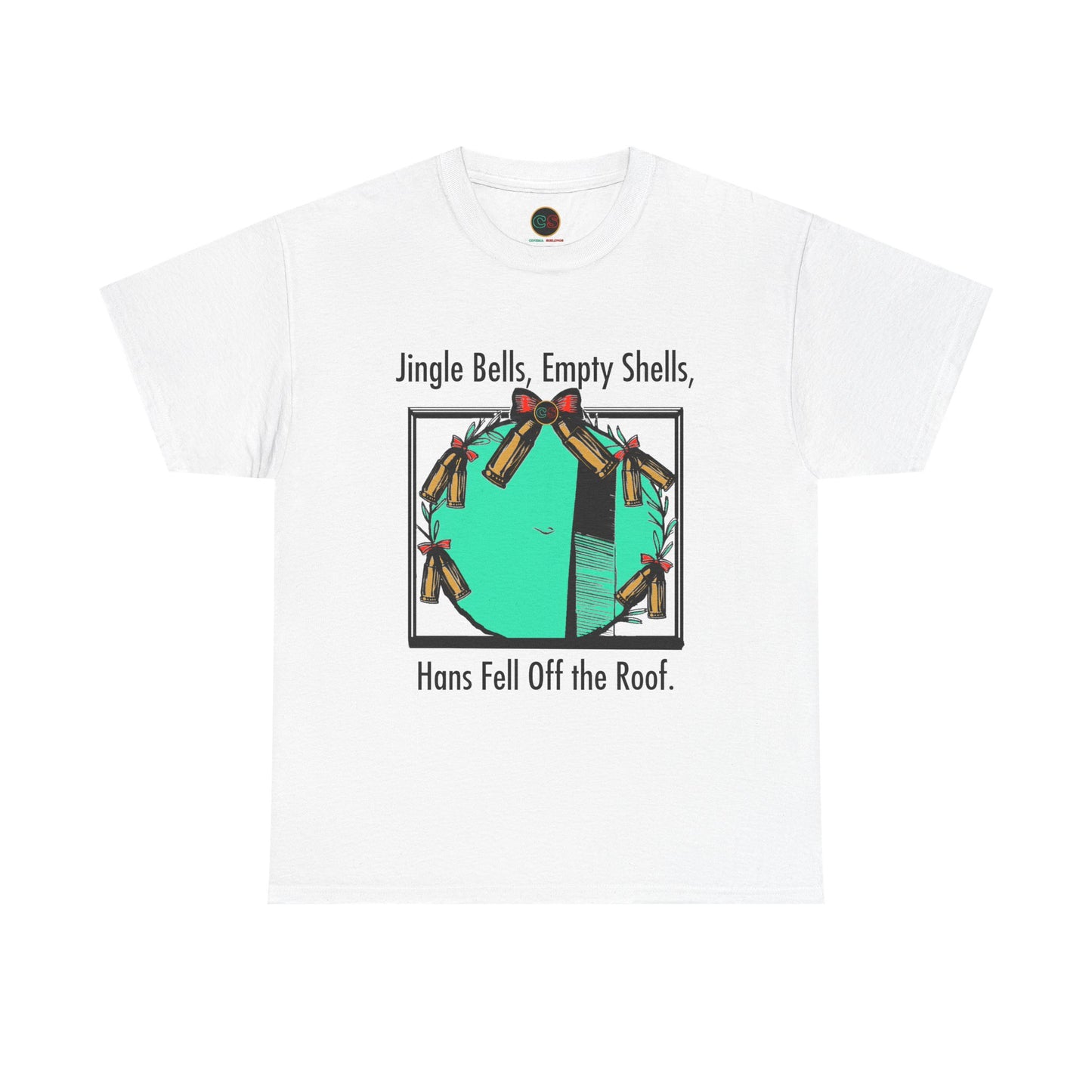 Jingle Shells Unisex Heavy Cotton Tee Cinema Siblings Episode Die Hard - Is Holly the Bad Guy?