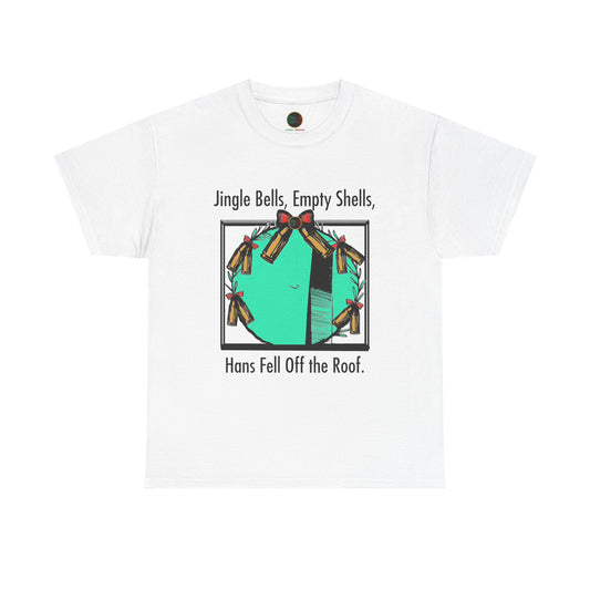 Jingle Shells Unisex Heavy Cotton Tee Cinema Siblings Episode Die Hard - Is Holly the Bad Guy?