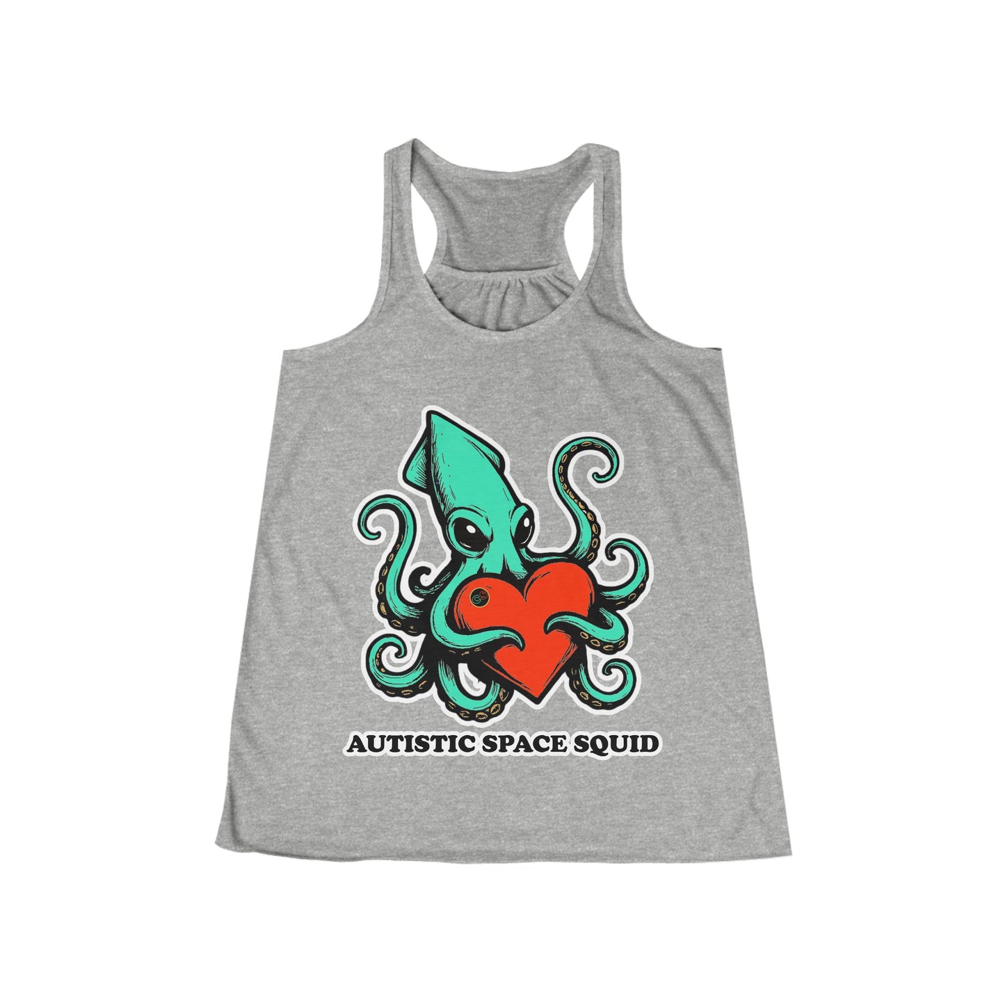 Autistic Space Squid Women's Flowy Racerback Tank Cinema Siblings Galaxy Quest: The Search for Earnestness