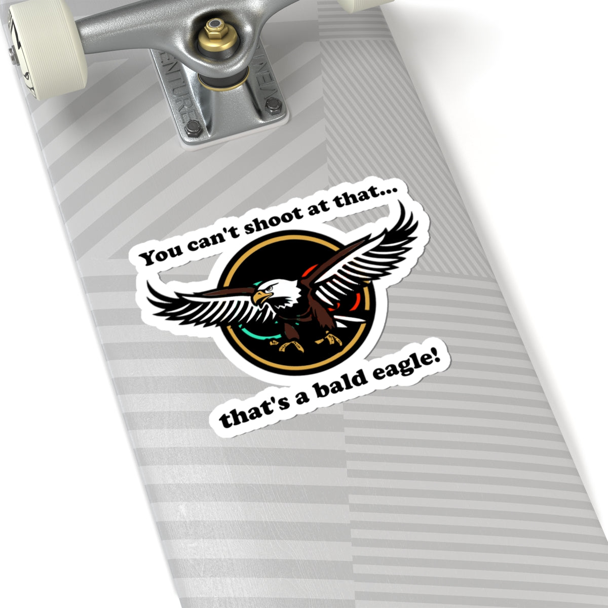 That's a Bald Eagle! Cinema Siblings Stickers - Multiple Sizes - Peacemaker - Demeaning the Hero