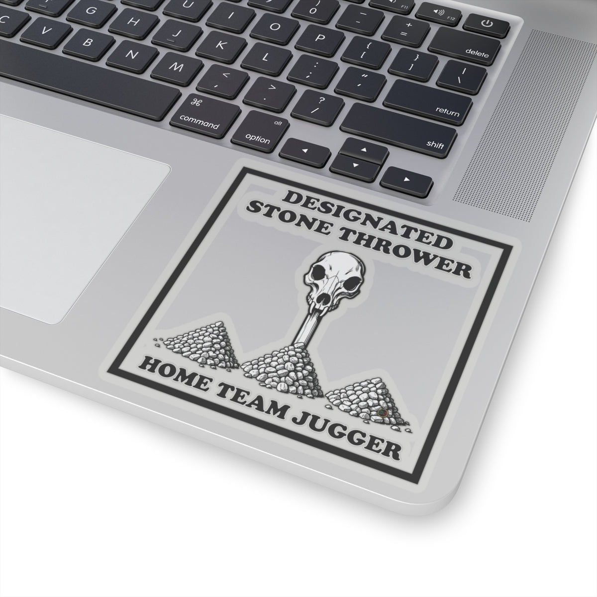Designated Stone Thrower - Cinema Siblings Stickers - Multiple Sizes - The Blood of Heroes - A Post Apocalyptic Rose by Any Name