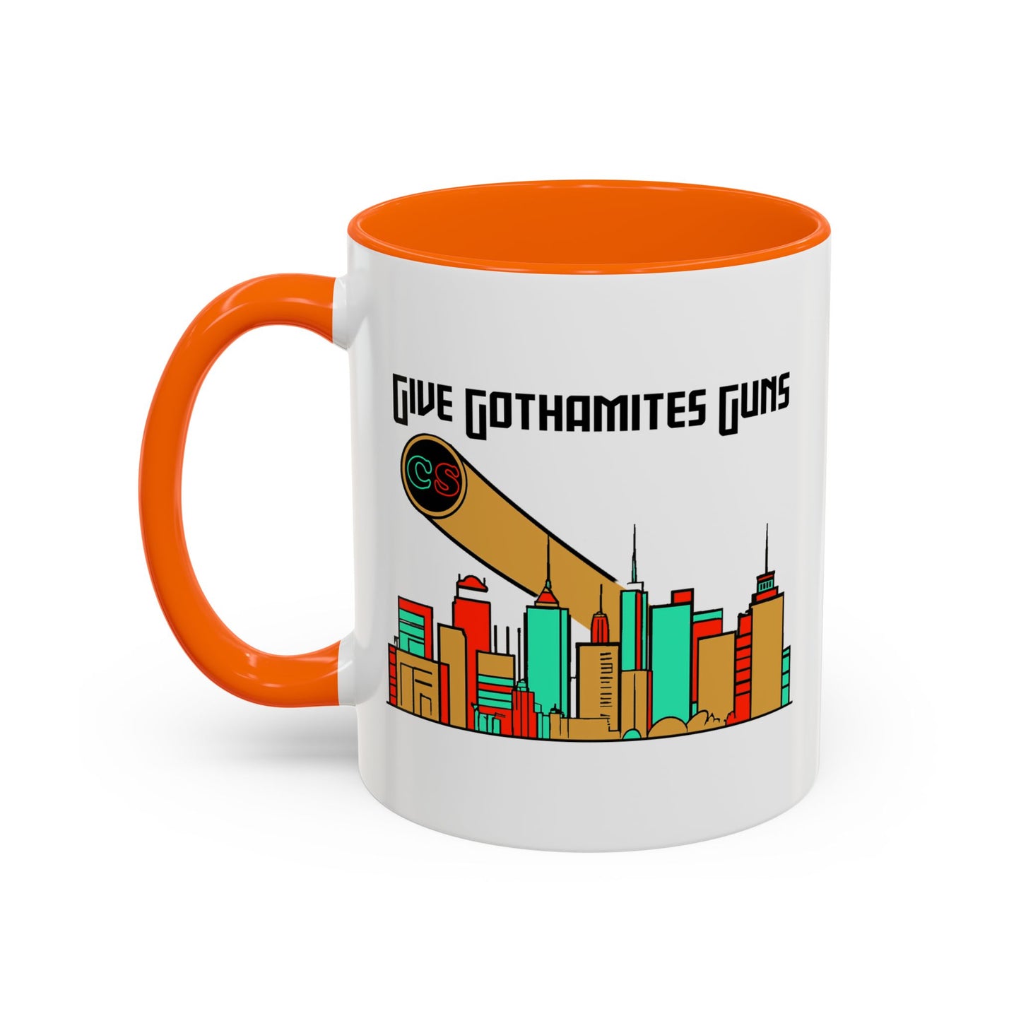Give Gothamites Guns Accent Coffee Mug Cinema Siblings Episode Joker 2 - Anti-Anti-Hero
