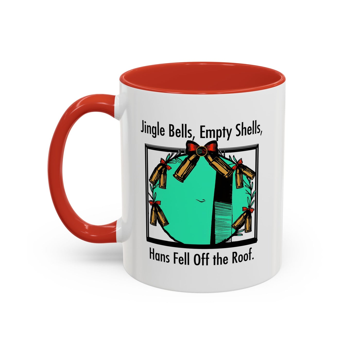 Jingle Shells Accent Coffee Mug Cinema Siblings Episode Die Hard - Is Holly the Bad Guy?