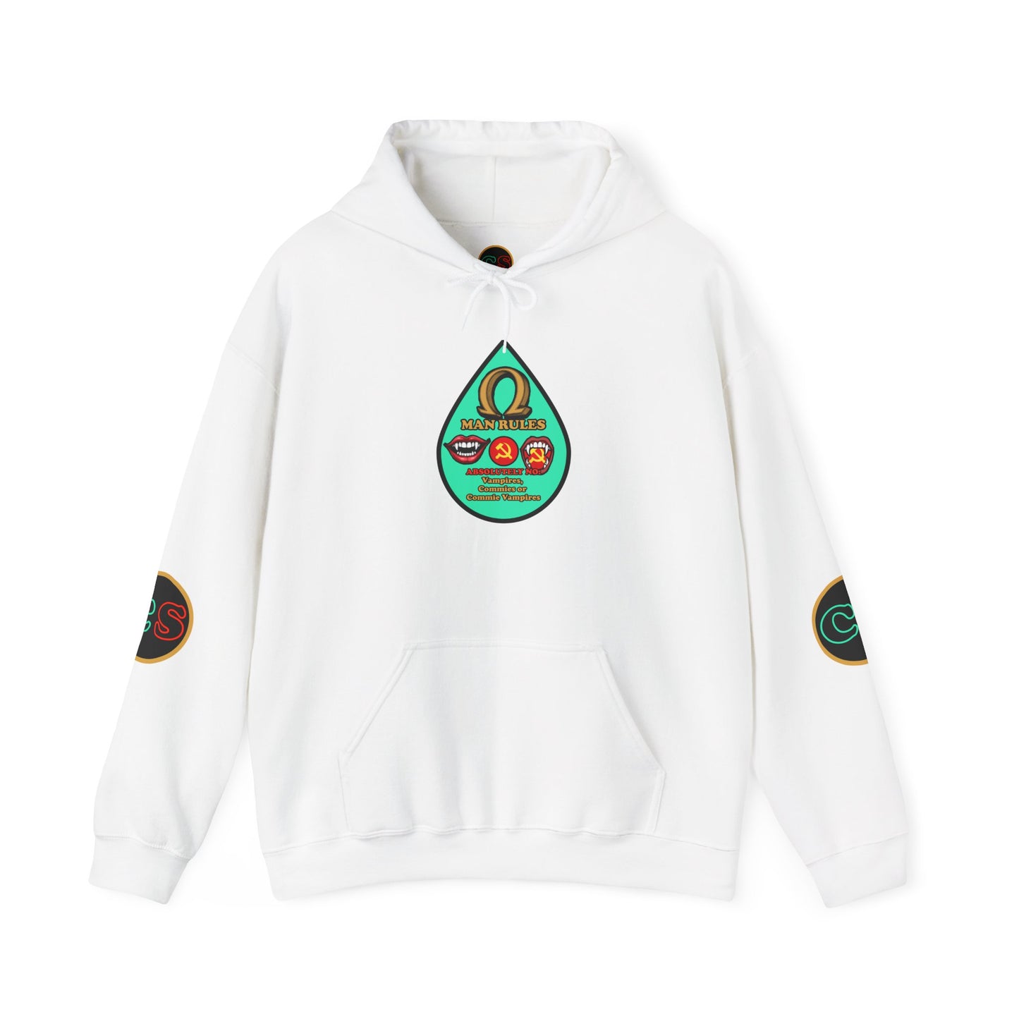 NO C*mmie Vamps Hoodie Hooded Sweatshirt Cinema Siblings I am Legend, Omega Man, Last Man on Earth: How One Book Spawned Three Movies