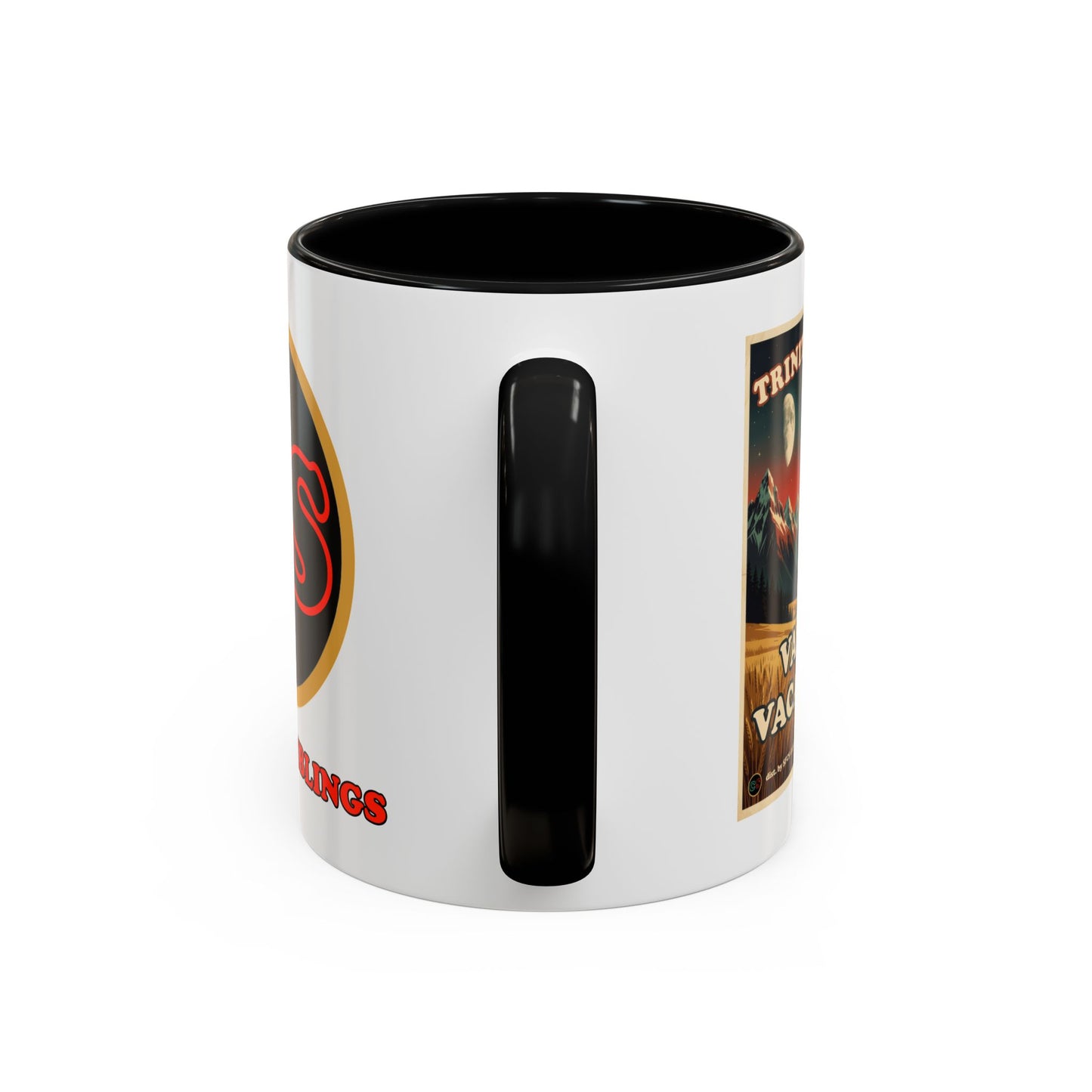 Trinity Moons Valley Vacations - Coffee Mug (11, 15oz) Cinema Siblings - Soldier (1998): Space Western with Too Much Nuance
