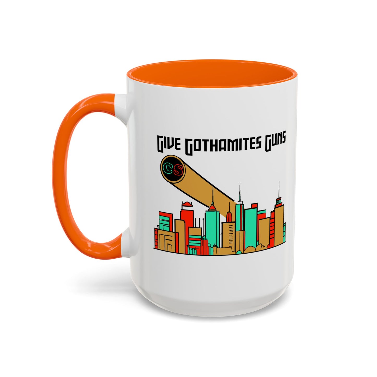 Give Gothamites Guns Accent Coffee Mug Cinema Siblings Episode Joker 2 - Anti-Anti-Hero