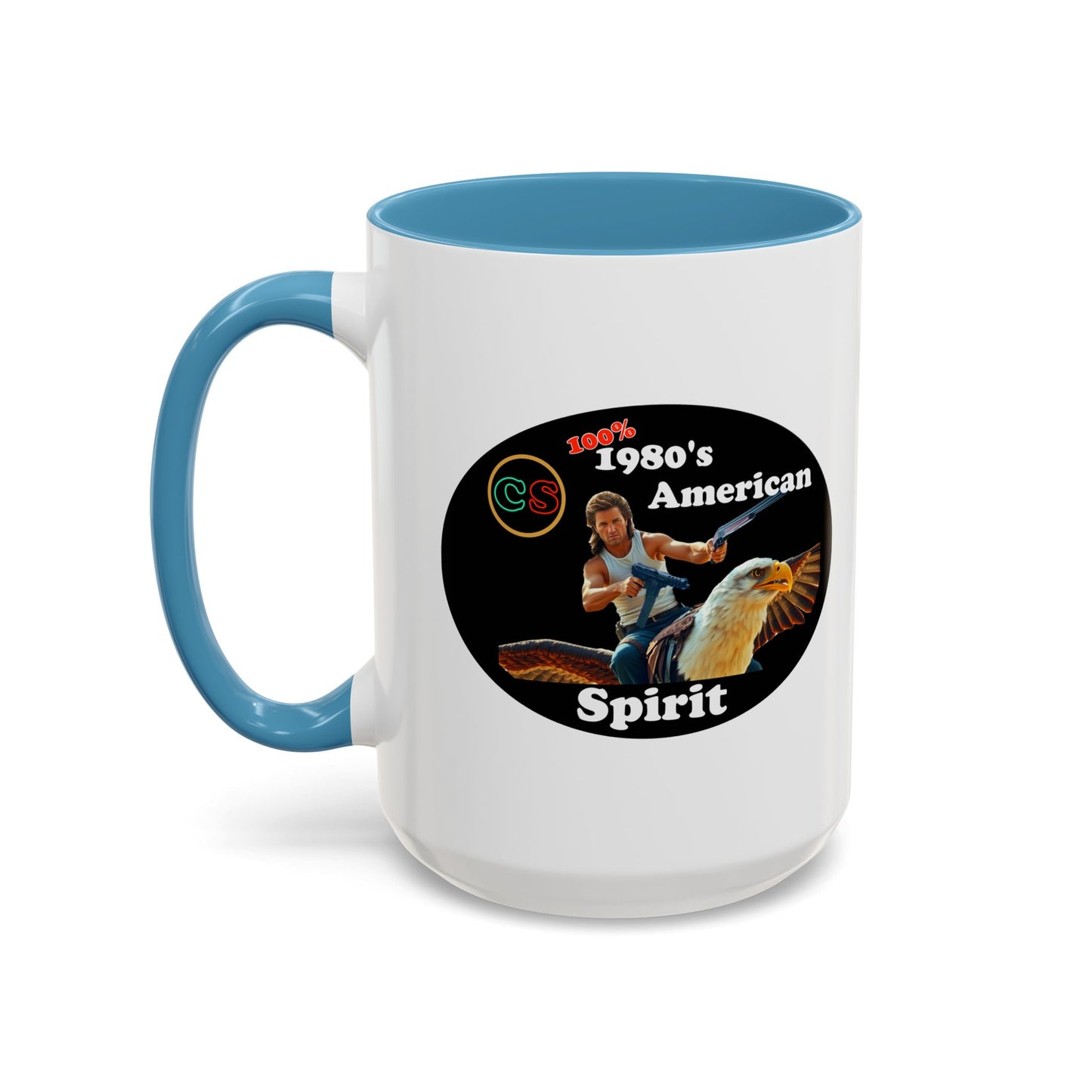 100% 1980s American Spirit Accent Coffee Mug Cinema Siblings Episode Big Trouble in Little China - The MOST American Movie