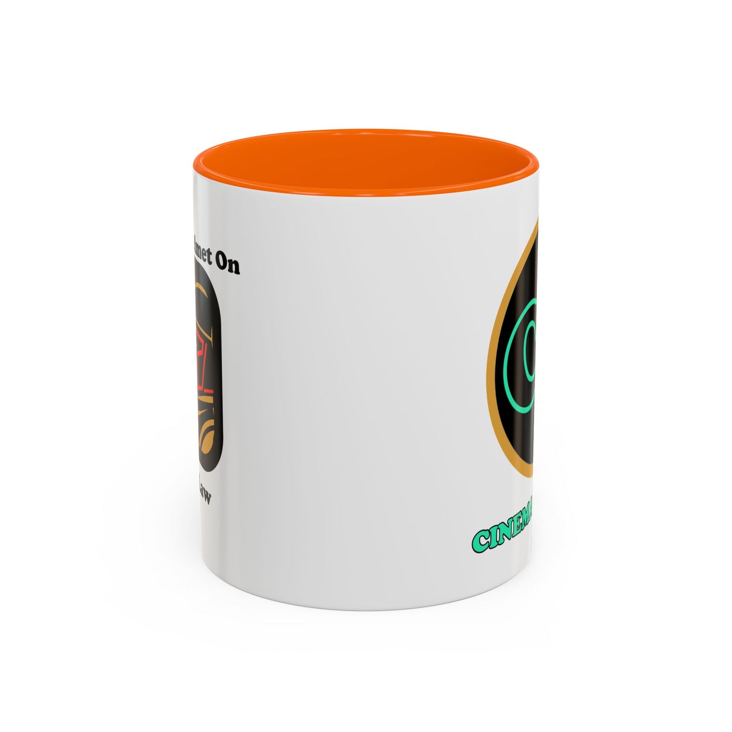 Keep the Helmet On Accent Coffee Mug Cinema Siblings Episode Dredd The Perfect Reboot
