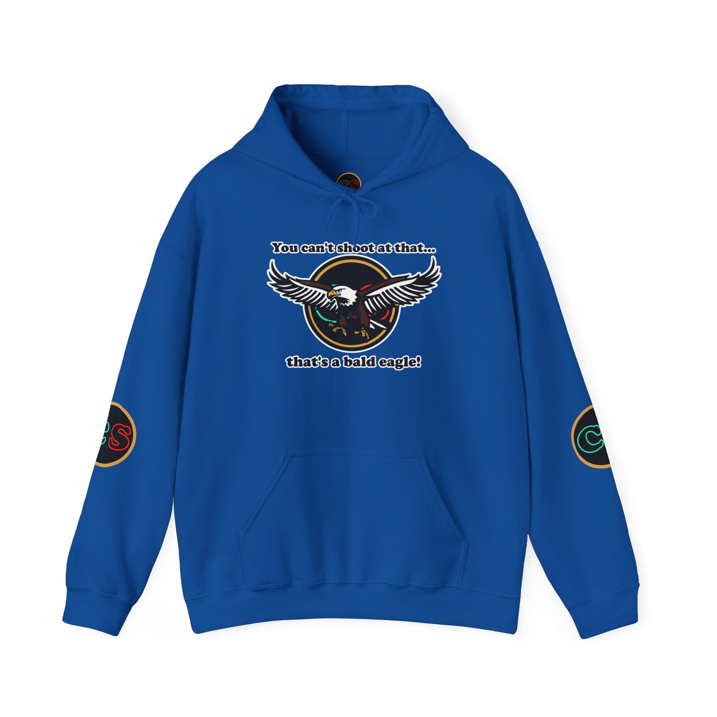That's a Bald Eagle! Hoodie Hooded Sweatshirt Cinema Siblings Peacemaker - Demeaning the Hero