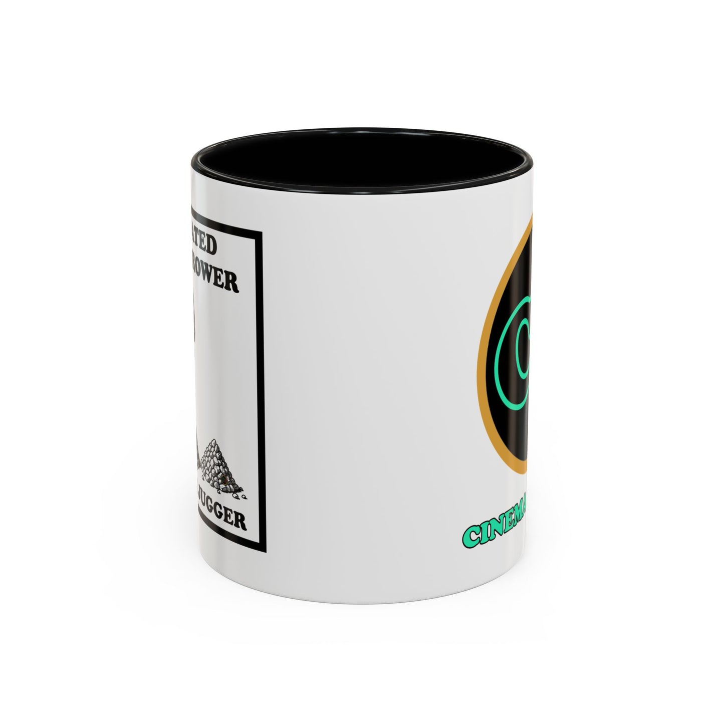 Designated Stone Thrower - Coffee Mug (11, 15oz) Cinema Siblings - The Blood of Heroes - A Post Apocalyptic Rose by Any Name