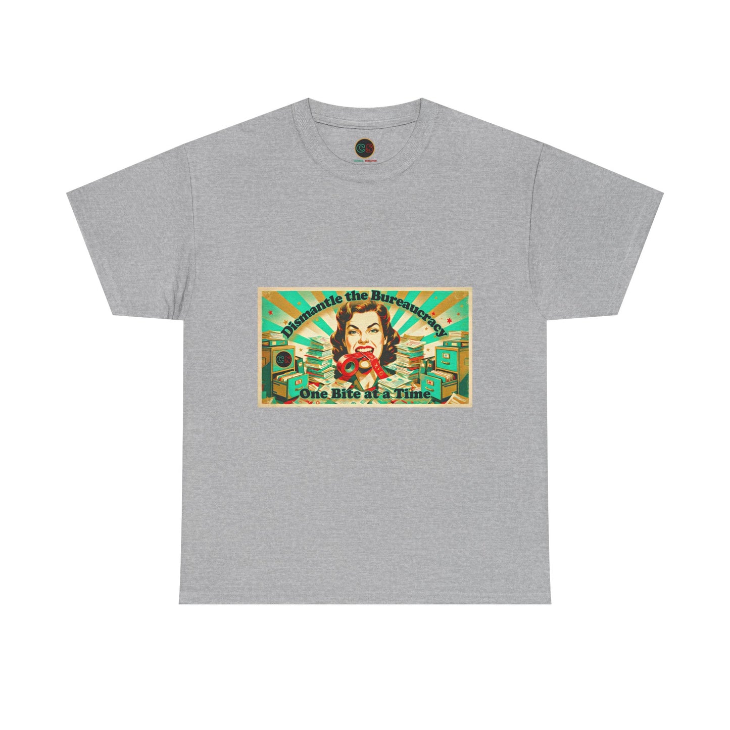 One Bite at a Time - Heavy Cotton Tee - Cinema Siblings - Tombstone or The Good King, Wyatt Earp