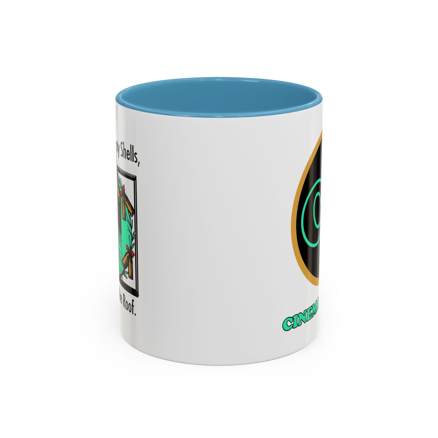 Jingle Shells Accent Coffee Mug Cinema Siblings Episode Die Hard - Is Holly the Bad Guy?