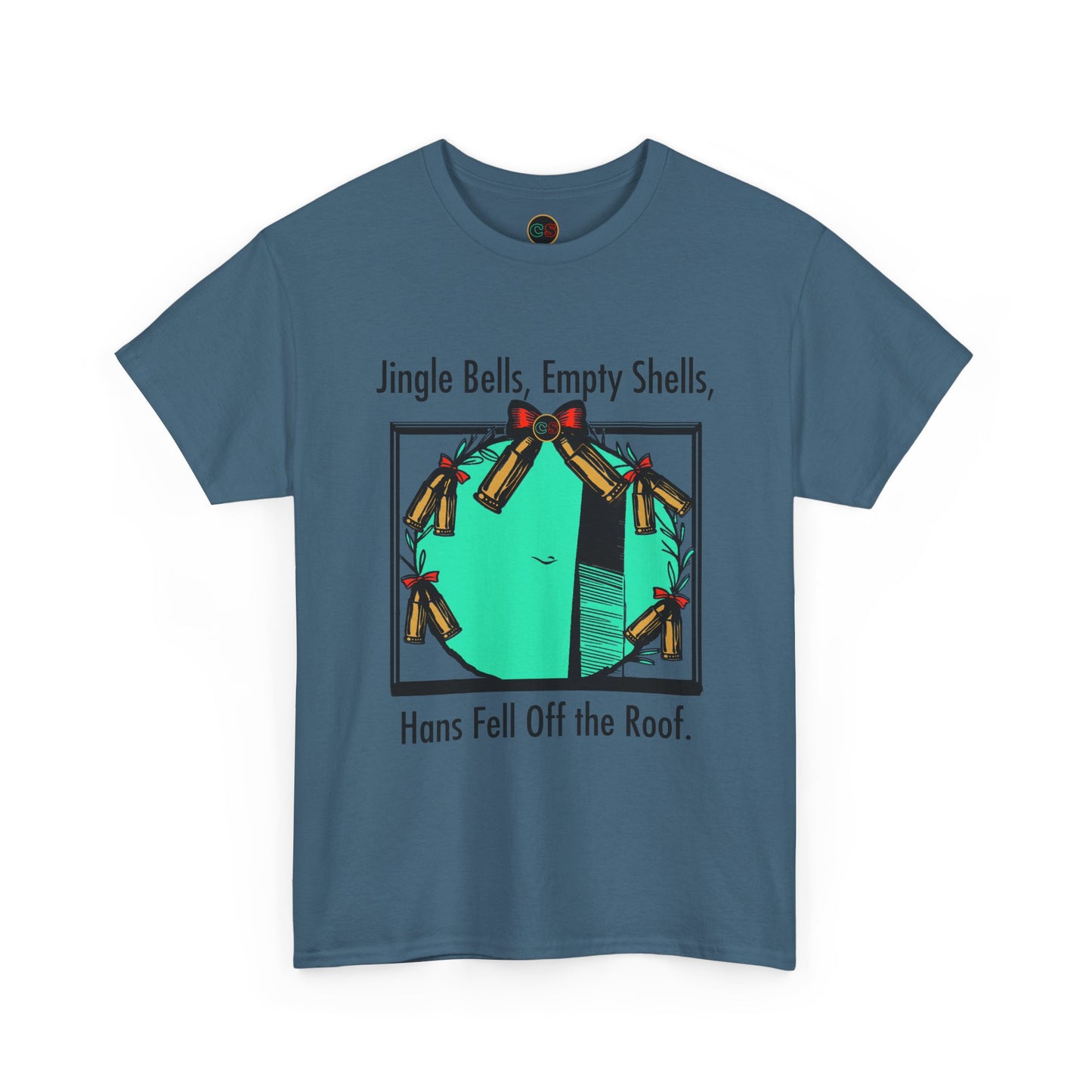 Jingle Shells Unisex Heavy Cotton Tee Cinema Siblings Episode Die Hard - Is Holly the Bad Guy?