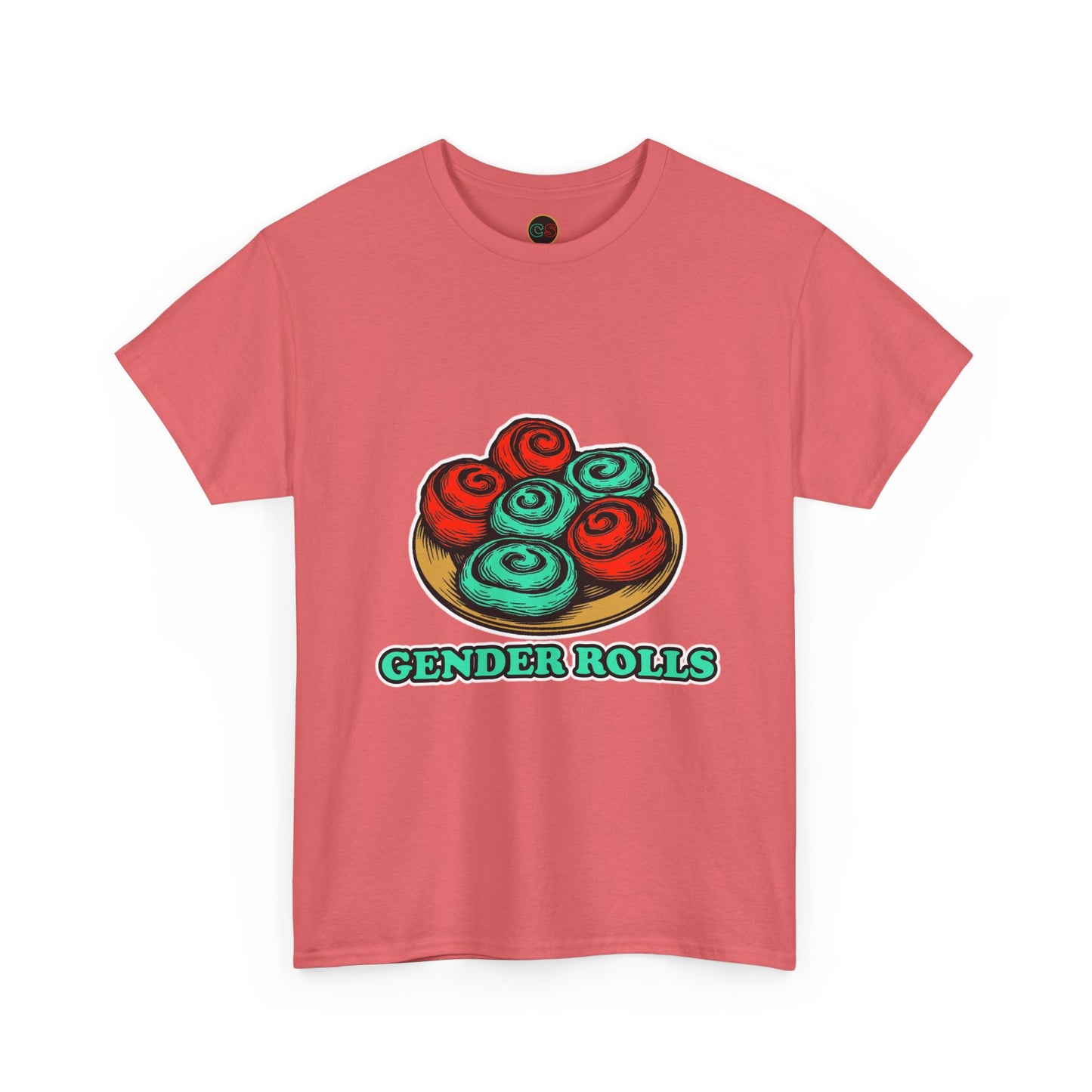Gender Rolls - Unisex Heavy Cotton Tee Cinema Siblings - Stranger Things Hated Gender Roles