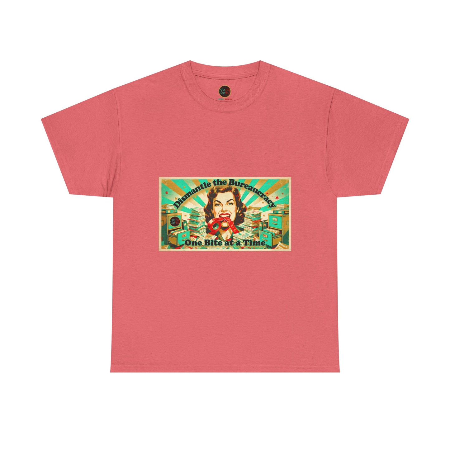 One Bite at a Time - Heavy Cotton Tee - Cinema Siblings - Tombstone or The Good King, Wyatt Earp