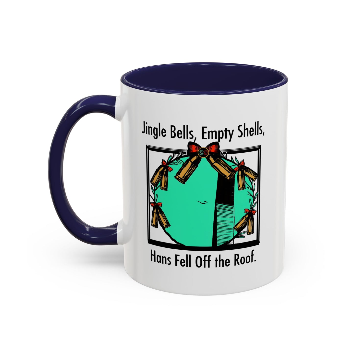 Jingle Shells Accent Coffee Mug Cinema Siblings Episode Die Hard - Is Holly the Bad Guy?