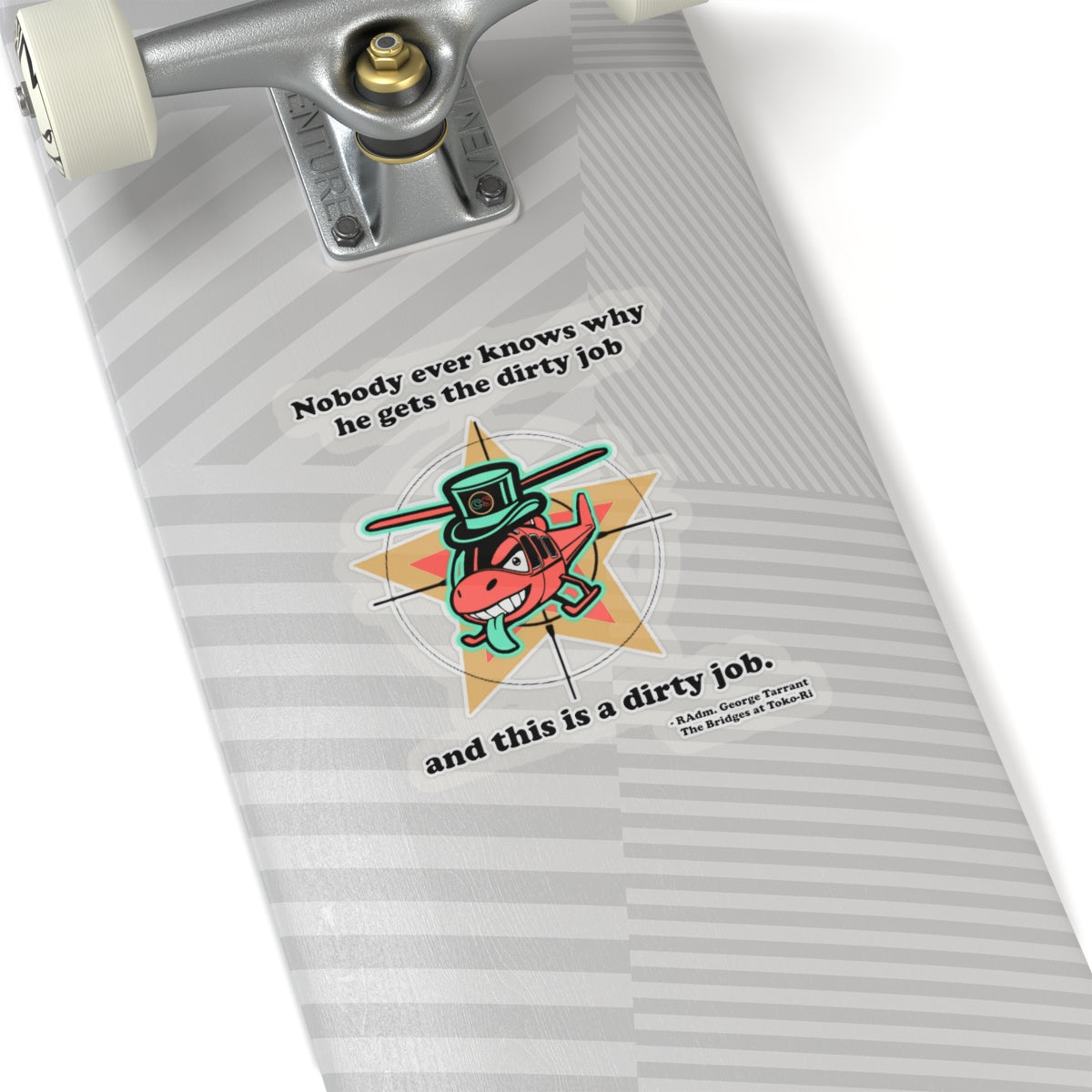 Dirty Jobs Cinema Siblings Stickers - Multiple Sizes -  Episode The Bridges at Toko-ri The Anti War Korean War Film