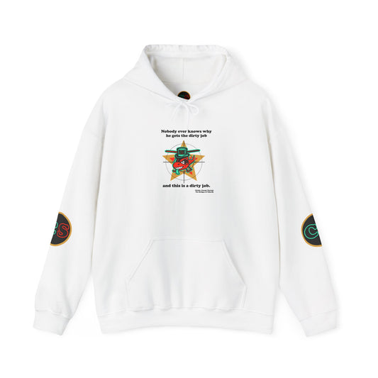 Dirty Jobs Unisex Heavy Blend™ Hooded Sweatshirt Cinema Siblings episode The Bridges at Toko-ri The Anti War Korean War Film