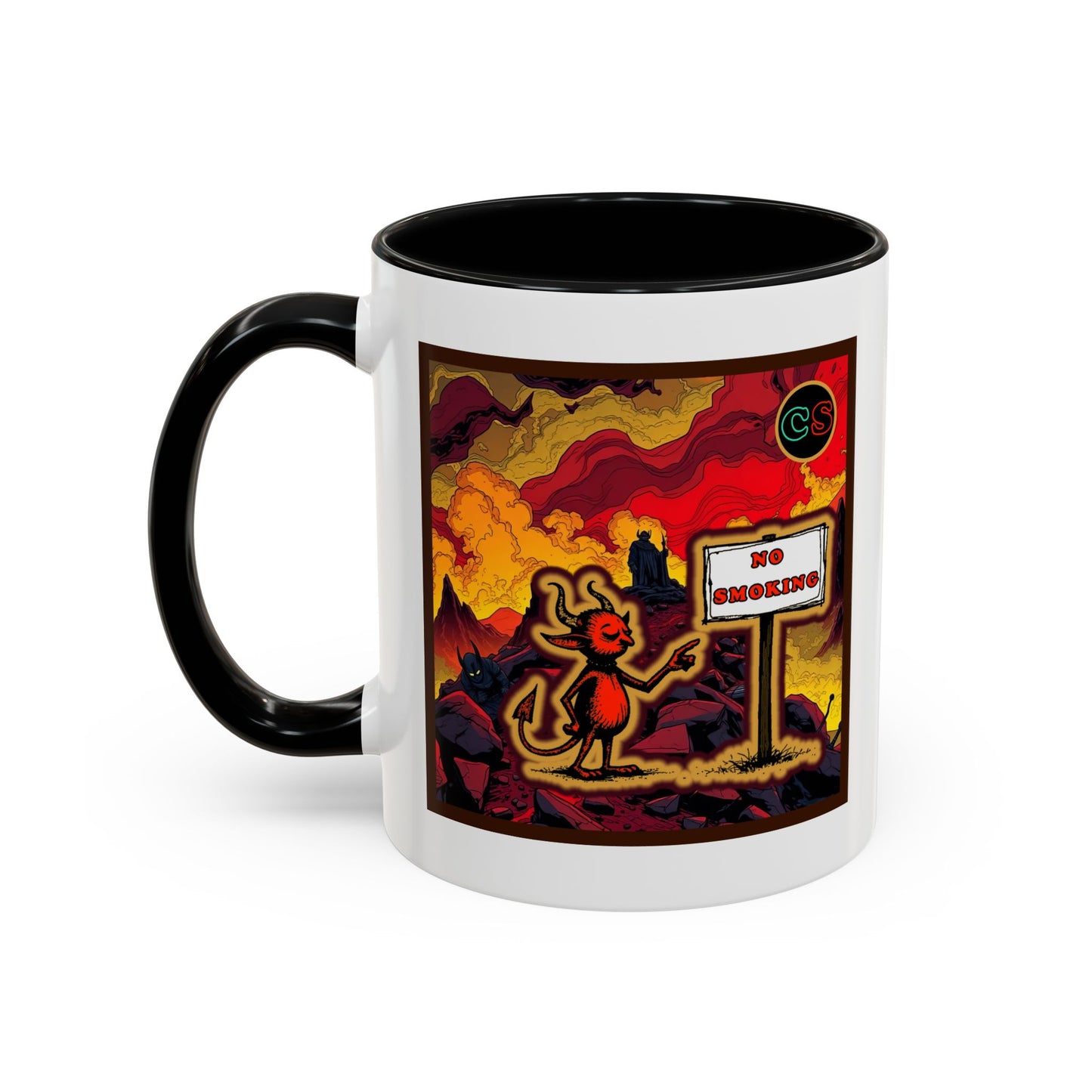 No Smoking - Coffee Mug (11, 15oz) Cinema Siblings - Stranger Things Seasons 3-5... set in Hell?