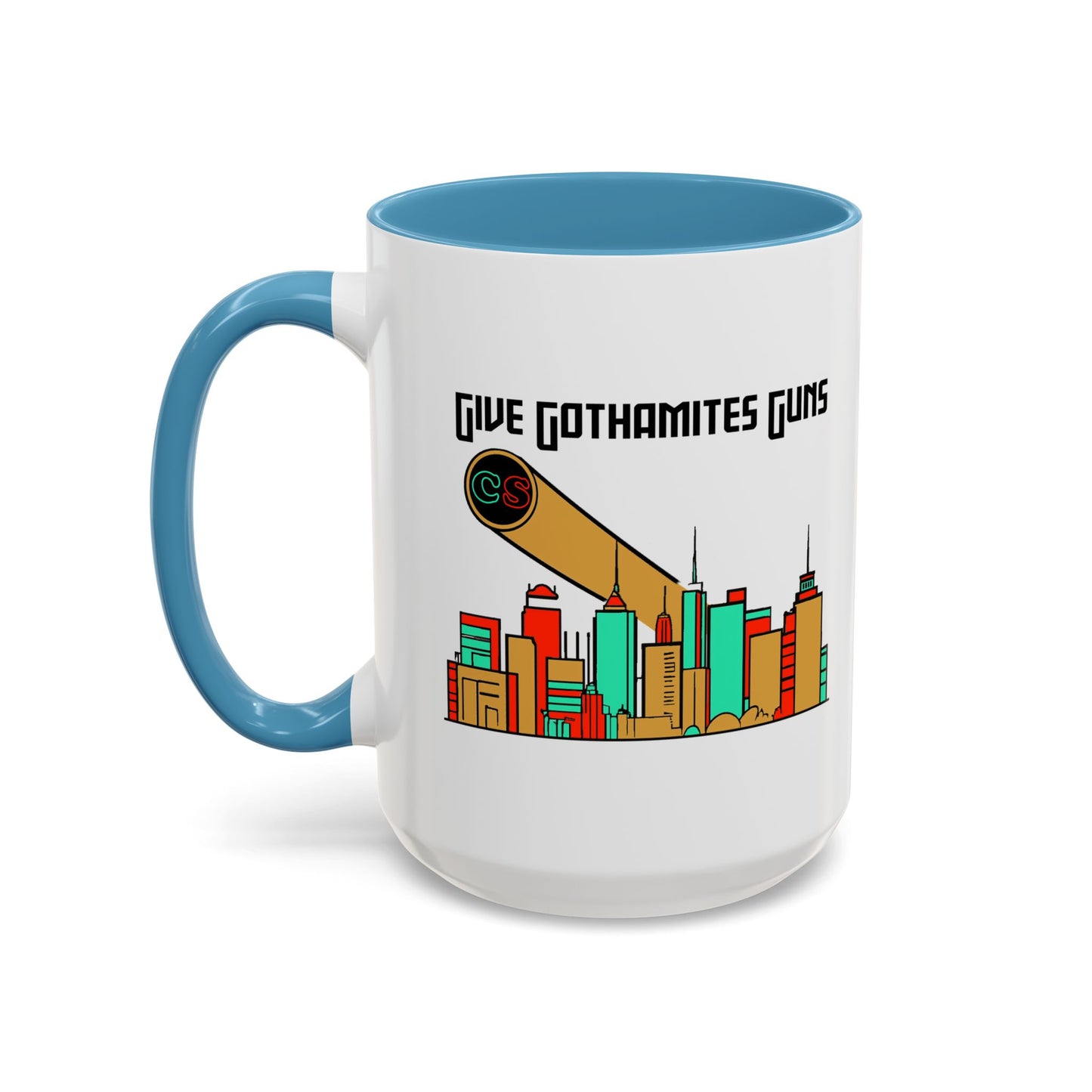 Give Gothamites Guns Accent Coffee Mug Cinema Siblings Episode Joker 2 - Anti-Anti-Hero