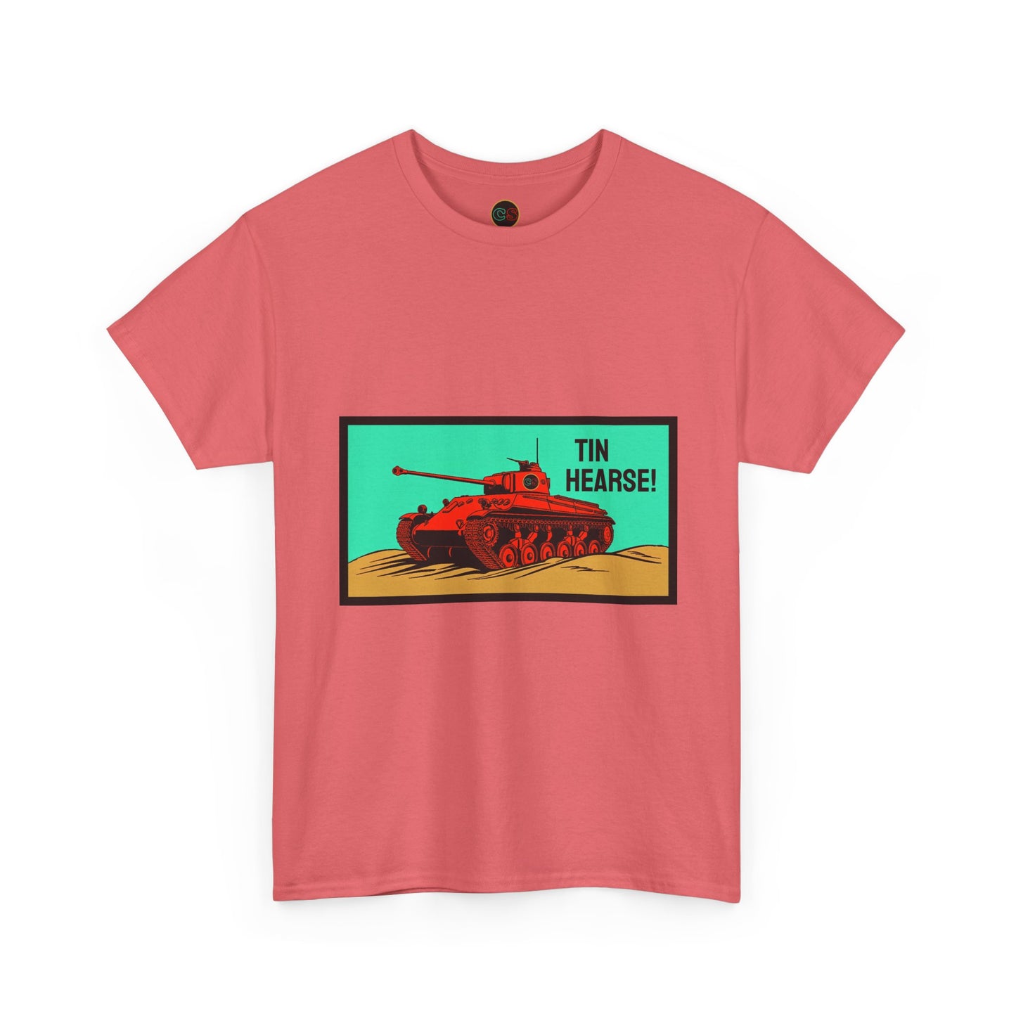 Tin Hearse!  Unisex Heavy Cotton Tee Cinema Siblings Sahara (1942) - Moses or Aragon