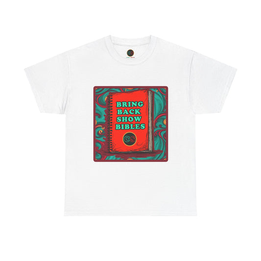 Show Bible - Unisex Heavy Cotton Tee Cinema Siblings - Forever Children of Stranger Things