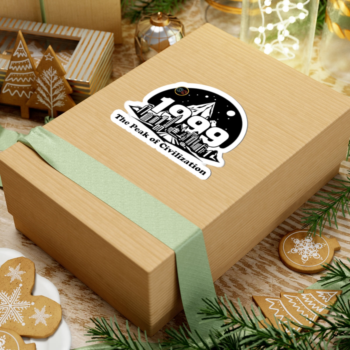 Cinema Siblings Stickers - Multiple Sizes - Office Space, Matrix and Fight Club  1999 The Peak of Civilization