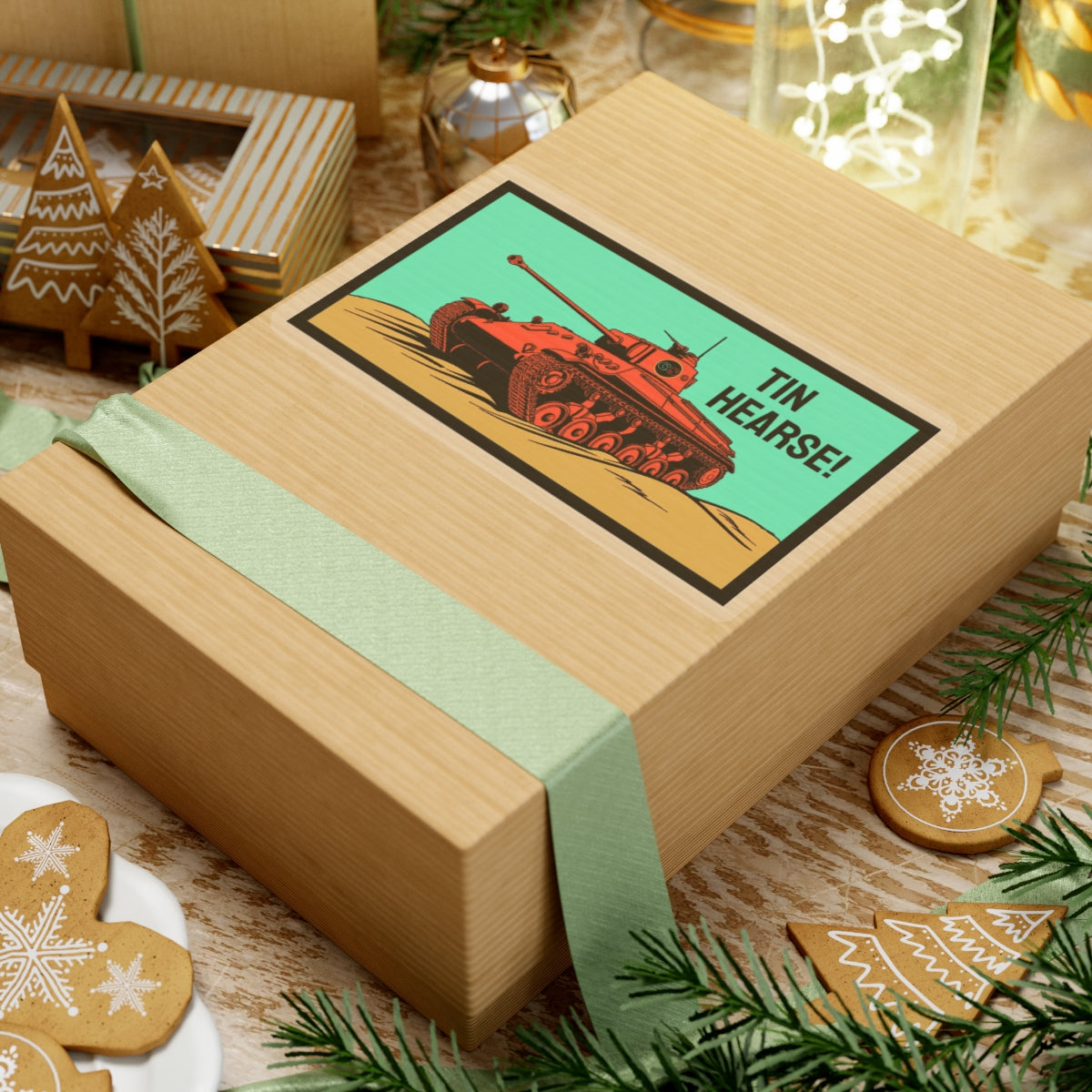 Tin Hearse! Cinema Siblings Stickers - Multiple Sizes -  Sahara (1942) - Moses or Aragon