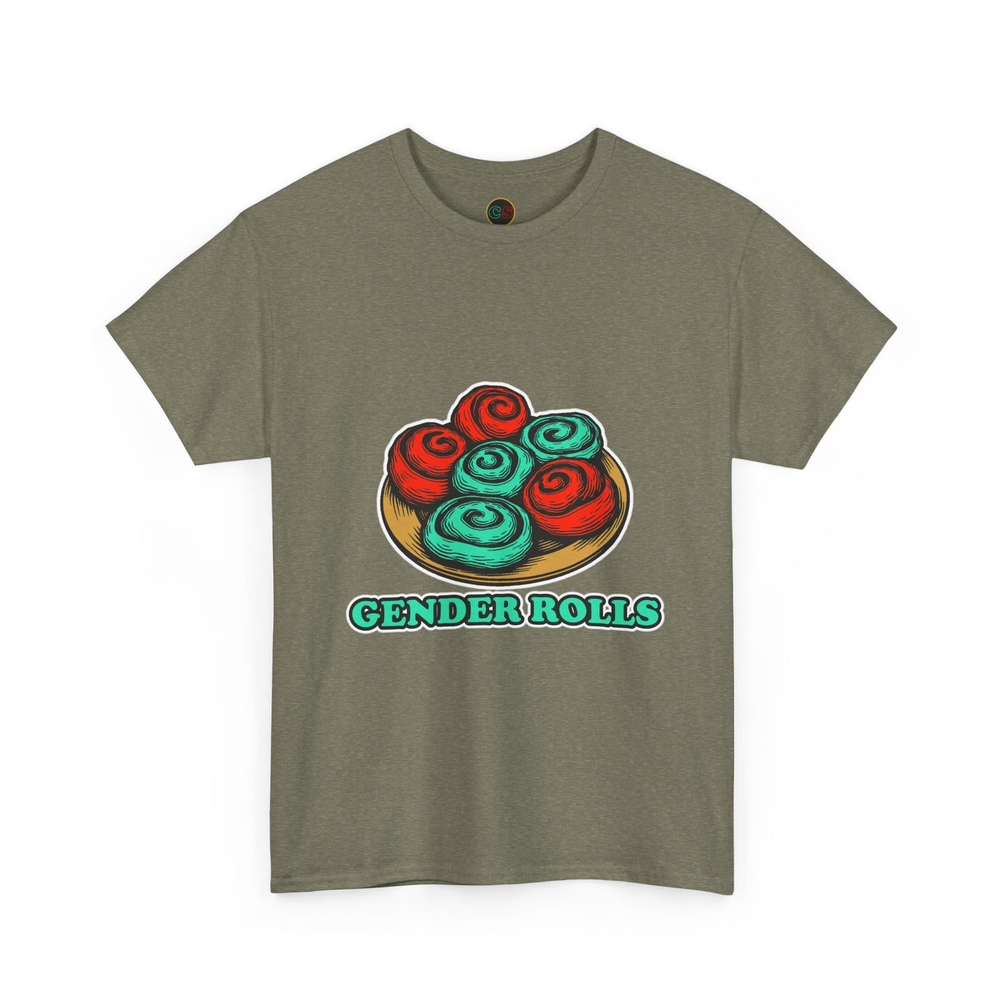 Gender Rolls - Unisex Heavy Cotton Tee Cinema Siblings - Stranger Things Hated Gender Roles