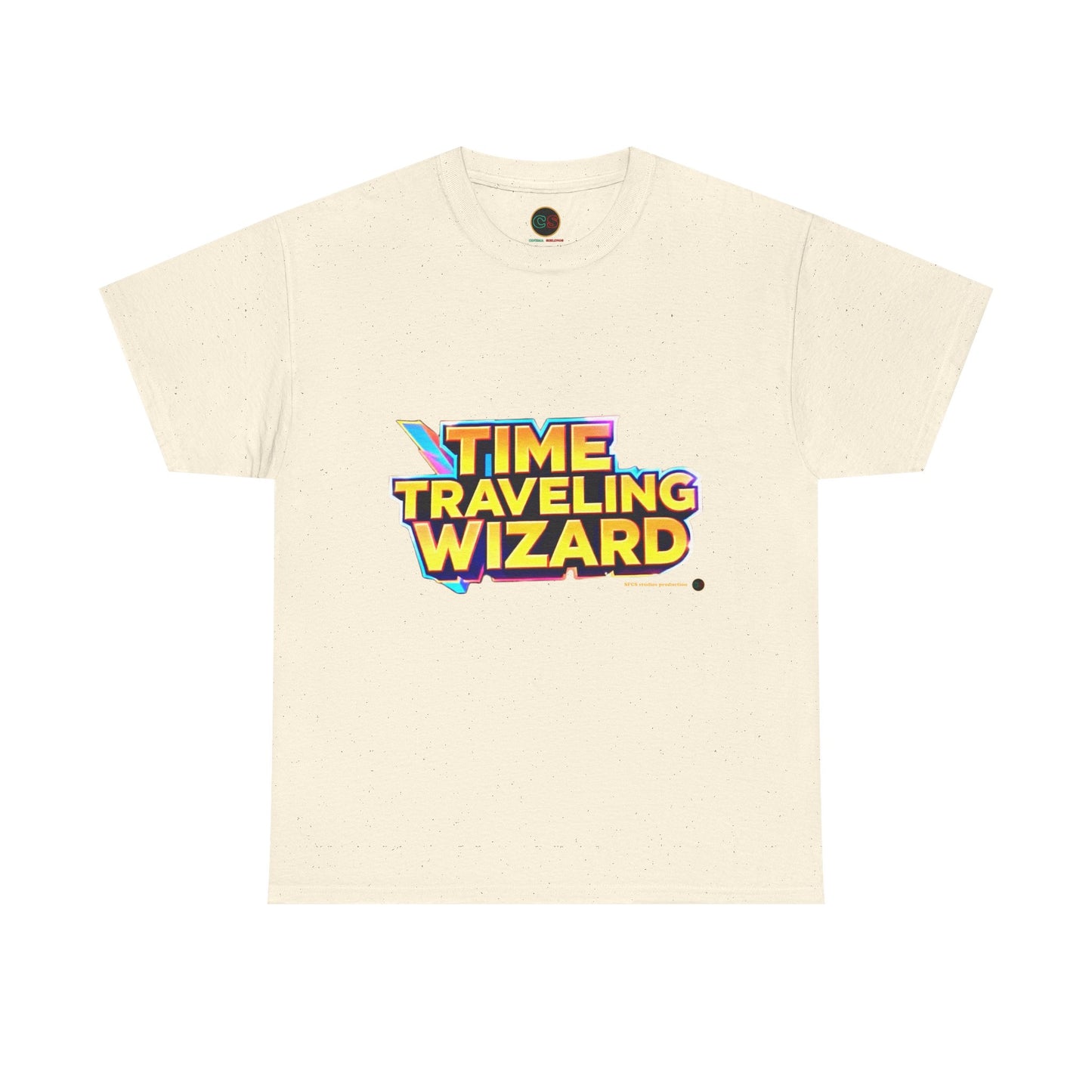 Time Traveling Wizard - Unisex Heavy Cotton Tee - Cinema Siblings - The Abandons: The Worst Western Ever Made