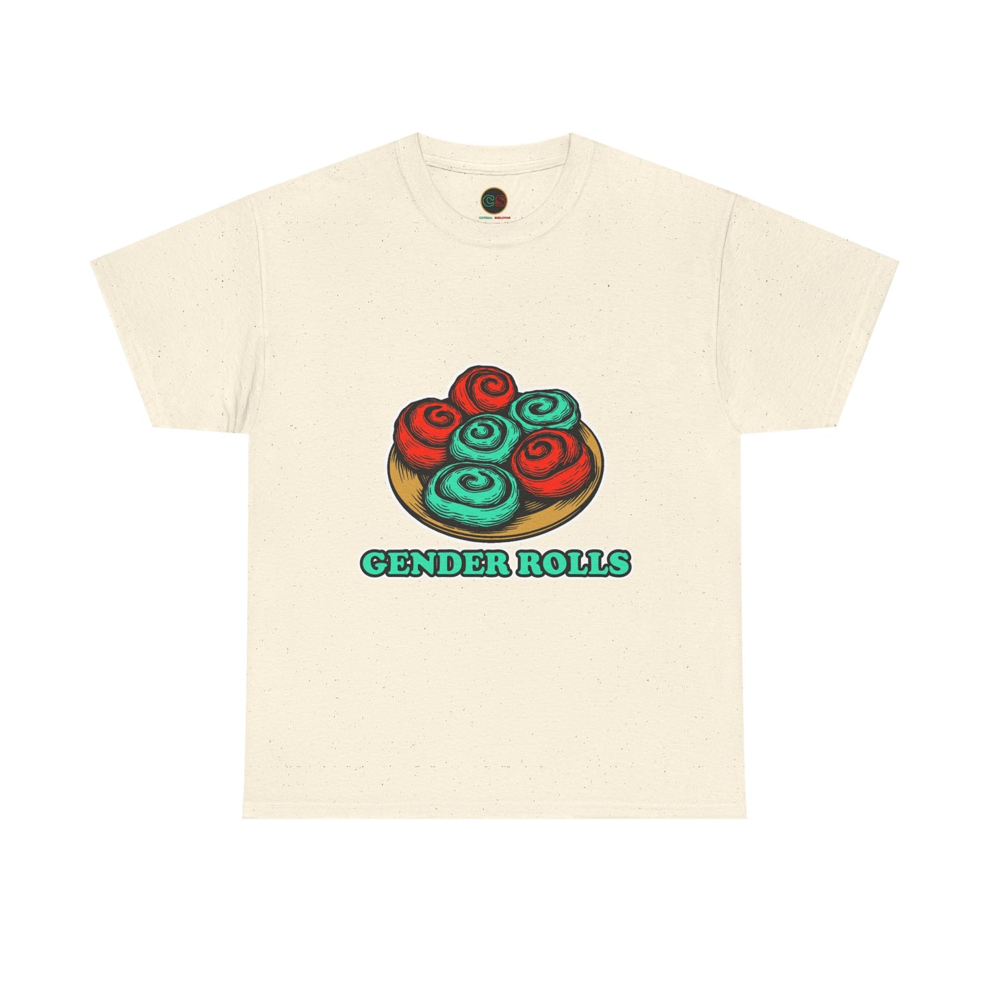 Gender Rolls - Unisex Heavy Cotton Tee Cinema Siblings - Stranger Things Hated Gender Roles