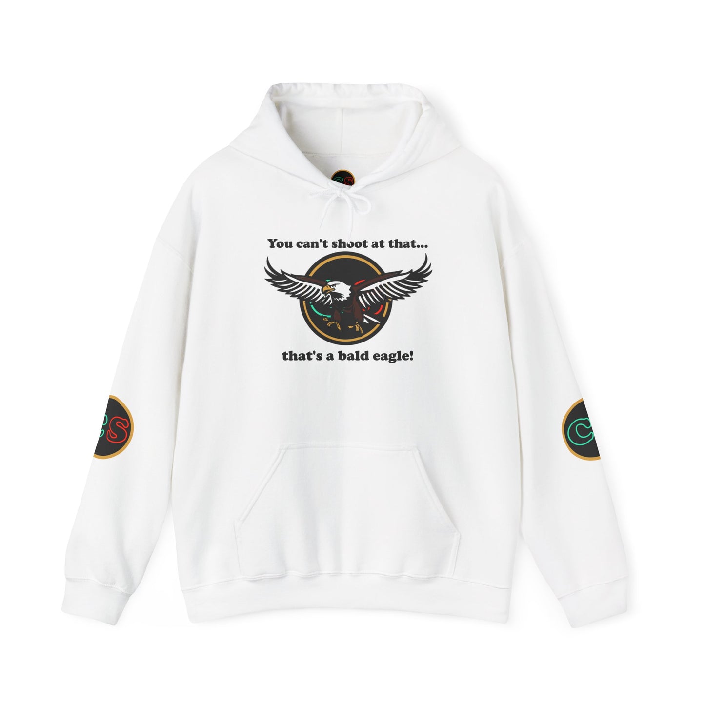 That's a Bald Eagle! Hoodie Hooded Sweatshirt Cinema Siblings Peacemaker - Demeaning the Hero