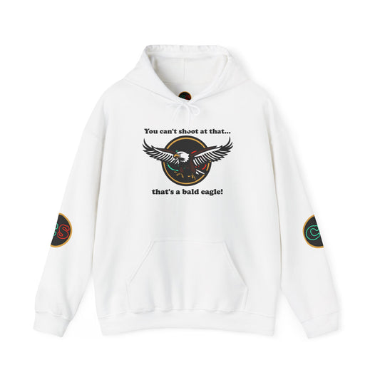 That's a Bald Eagle! Hoodie Hooded Sweatshirt Cinema Siblings Peacemaker - Demeaning the Hero