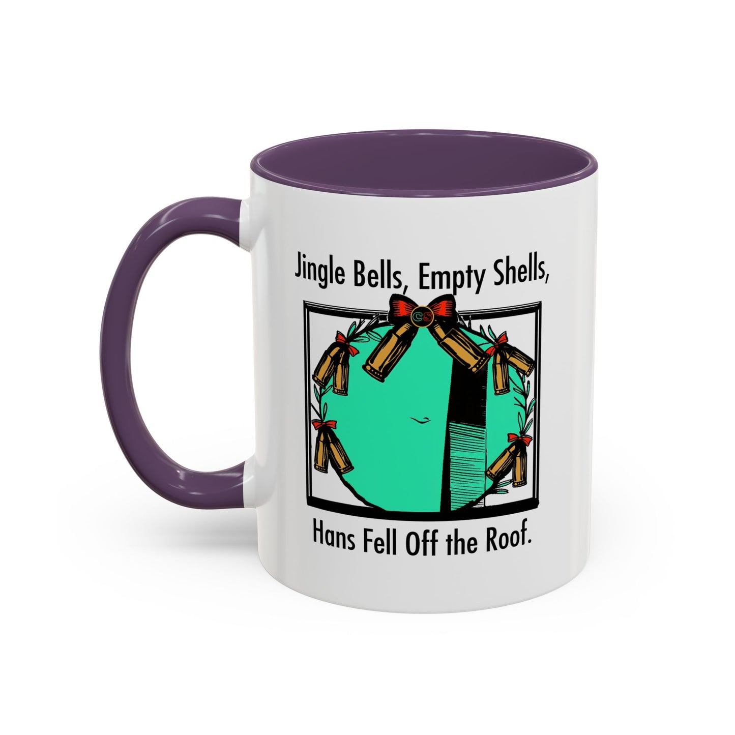 Jingle Shells Accent Coffee Mug Cinema Siblings Episode Die Hard - Is Holly the Bad Guy?