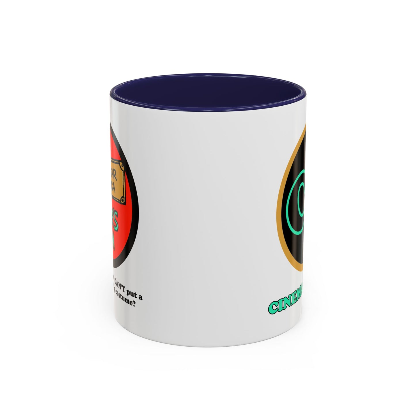 Writer's Room Snort Accent Coffee Mug Cinema Siblings Episode Battlestar Galactica - Starbuck versus Stardoe