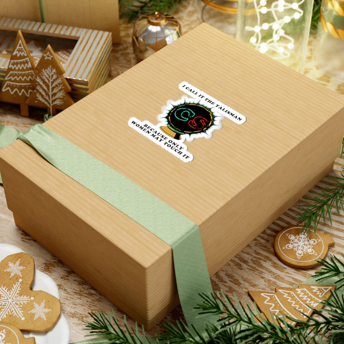 I call it the Talisman - Cinema Siblings Stickers - Multiple Sizes - Red Sonja 1985 - An Underrated Gem