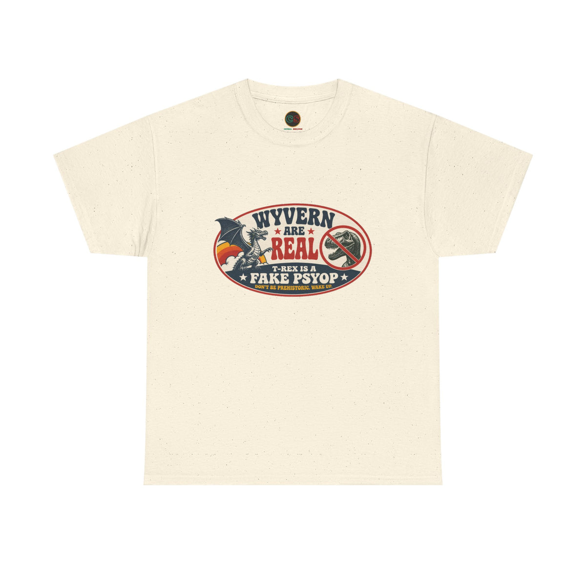 Wyvern Power - Heavy Cotton Tee - Cinema Siblings - How Nolan's Fear of Death Ruined the Odyssey