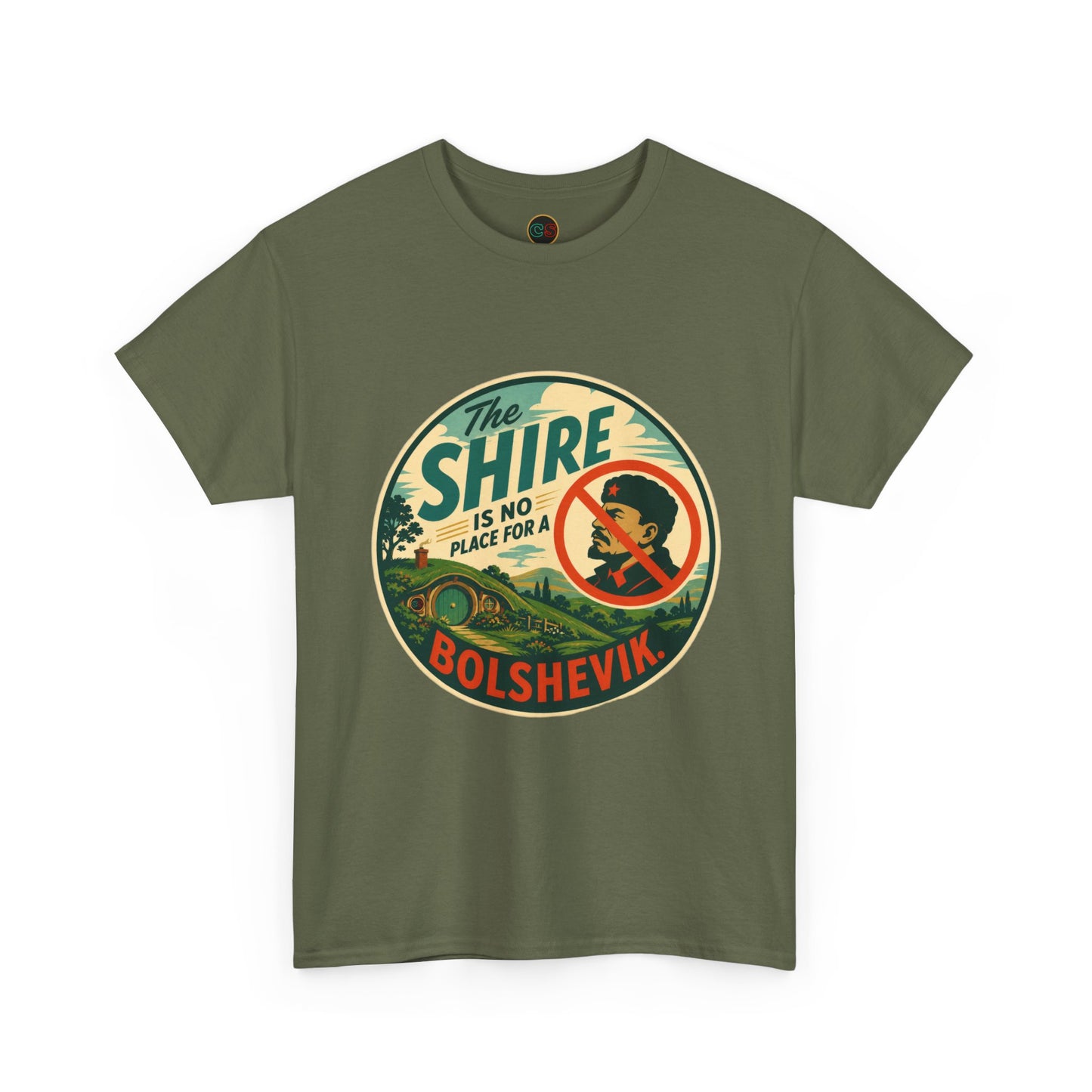 No Reds in the Shire - Heavy Cotton Tee - Cinema Siblings - Eowyn was Robbed... but NOT by Aragorn