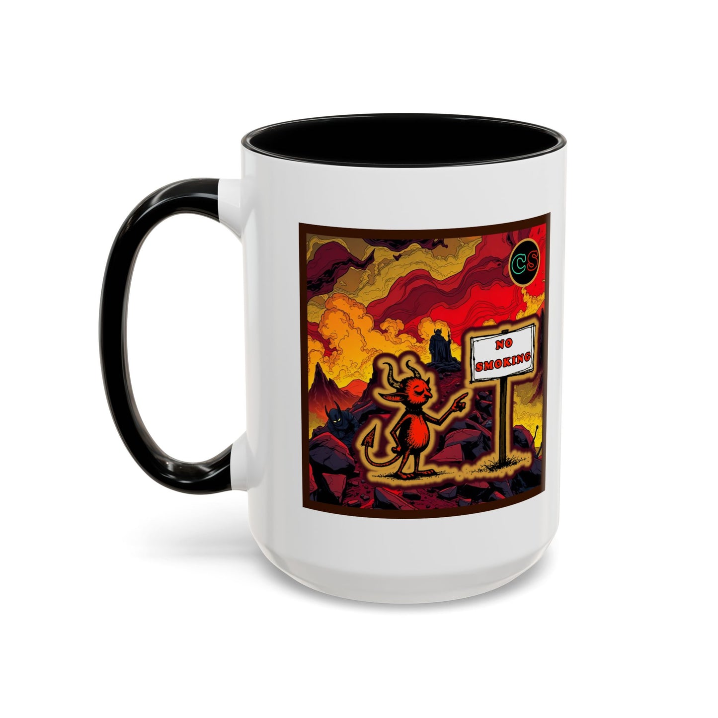No Smoking - Coffee Mug (11, 15oz) Cinema Siblings - Stranger Things Seasons 3-5... set in Hell?